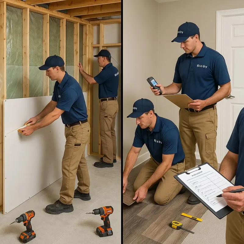 Repairs and Reconstruction process in Whitewater, WI